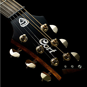 Cort LUXE-NAT LR BAGG EQ FRANK GAMBALE SIGNATURE Acoustic-Electric Guitar (with Case)